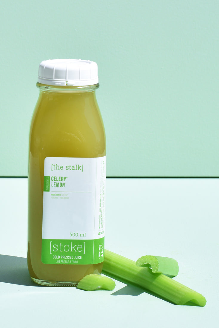 stoke cold pressed juice - organic juice - the stalk